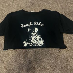 Brandy Melville John Galt Rough Rider Tee